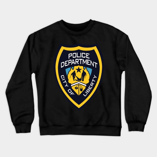 police departement of LC Crewneck Sweatshirt by letsholo